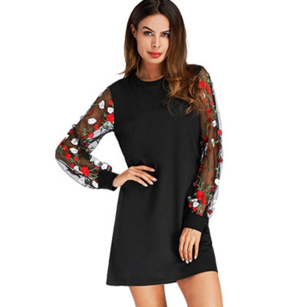 Floral Chiq Mini Dress